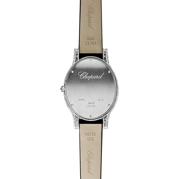 CHOPARD DIAMOND-SET L'HEURE DU DIAMANT WITH BLACK STRAP (Image 2)