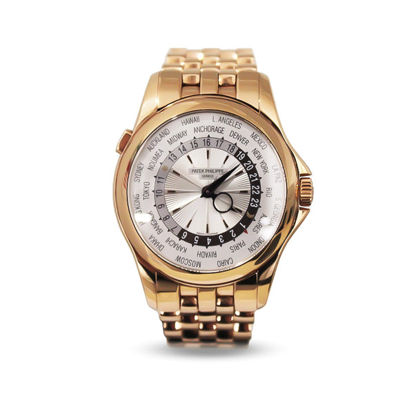 PRE-LOVED PATEK PHILIPPE ROSE GOLD WORLD TIME (Image 1)