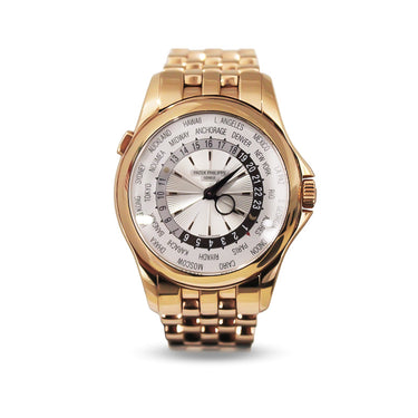 PRE-LOVED PATEK PHILIPPE ROSE GOLD WORLD TIME