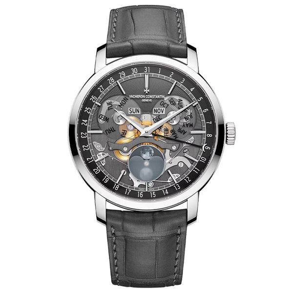 VACHERON CONSTANTIN TRADITIONELLE COMPLETE CALENDAR OPENFACE (Image 1)