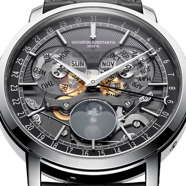VACHERON CONSTANTIN TRADITIONELLE COMPLETE CALENDAR OPENFACE (Image 2)