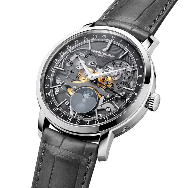 VACHERON CONSTANTIN TRADITIONELLE COMPLETE CALENDAR OPENFACE (Image 3)