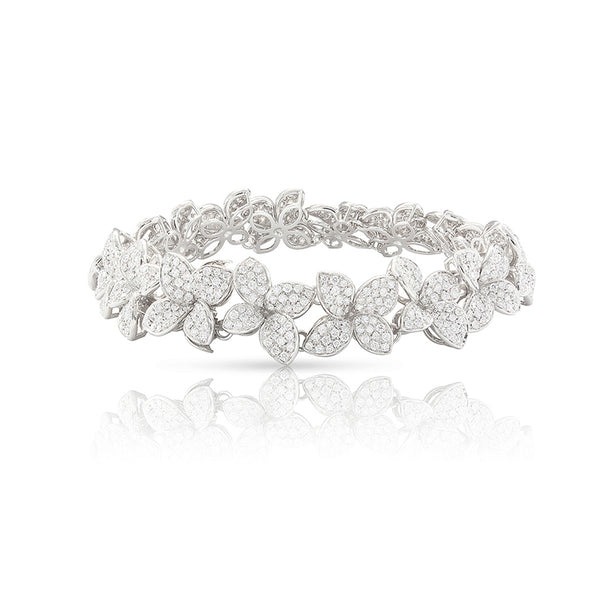 PASQUALE BRUNI "GODDESS GARDEN" 18ct WHITE GOLD & WHITE DIAMOND BRACELET (Image 1)