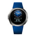 H MOSER STREAMLINER STEEL ALPINE MECHANICS EDITION FUNKY BLUE FUME DIAL ON STRAP (Thumbnail 1)