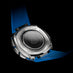 H MOSER STREAMLINER STEEL ALPINE MECHANICS EDITION FUNKY BLUE FUME DIAL ON STRAP (Thumbnail 2)