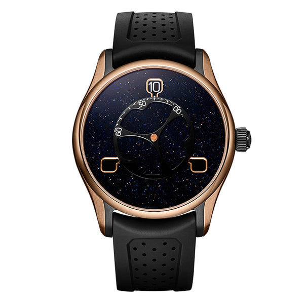H. MOSER & CIE. PIONEER FLYING HOURS AVENTURINE (Image 1)