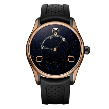 H. MOSER & CIE. PIONEER FLYING HOURS AVENTURINE