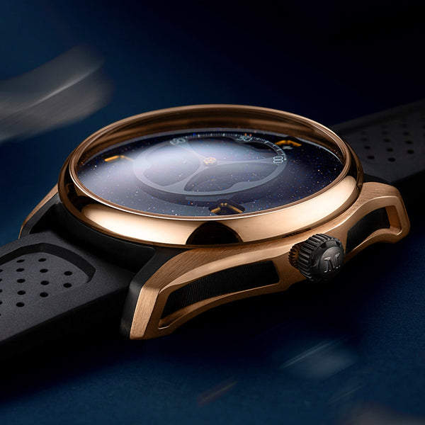 H. MOSER & CIE. PIONEER FLYING HOURS AVENTURINE (Image 3)