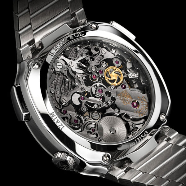 H. MOSER & CIE. STREAMLINER FLYBACK CHRONOGRAPH AUTOMATIC MATRIX GREEN FUME (Image 2)