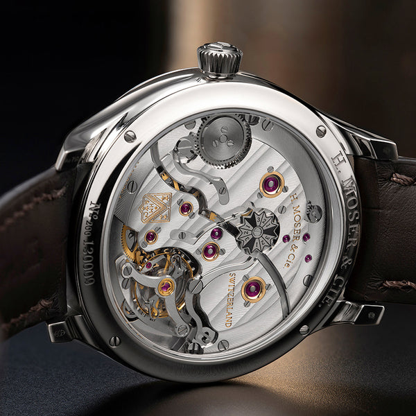 H. MOSER & CIE. ENDEAVOUR PERPETUAL CALENDAR SMOKED SALMON (Image 3)