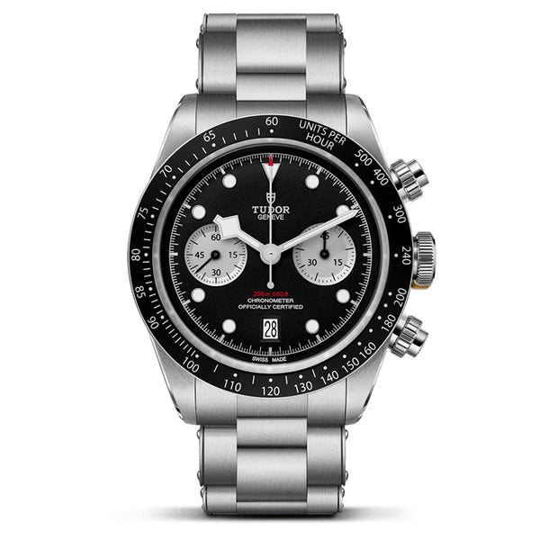 TUDOR BLACK BAY CHRONO STEEL 41MM FIXED BEZEL BLACK (Image 1)