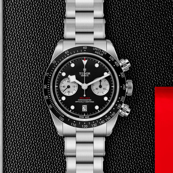 TUDOR BLACK BAY CHRONO STEEL 41MM FIXED BEZEL BLACK (Image 2)