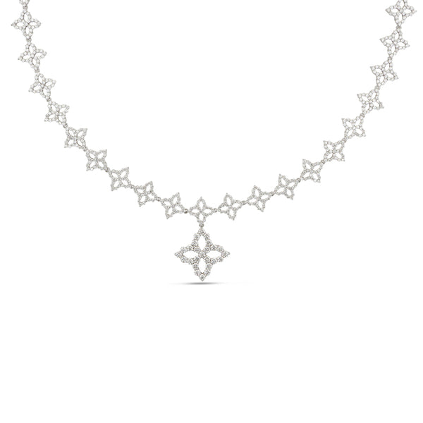 ROBERTO COIN 'DIAMOND PRINCESS' 18CT WHITE GOLD DIAMOND NECKLACE (Image 2)
