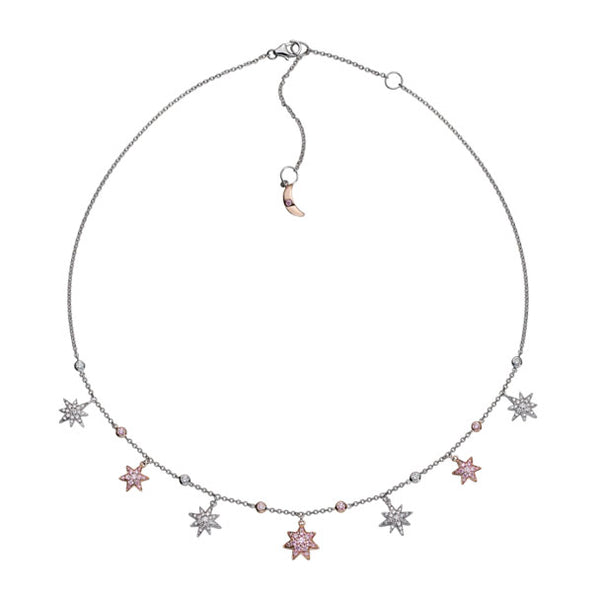 LIMITED EDITION OF 80 "THE PINK STARLET" ARGYLE PINK DIAMOND NECKLACE (Image 1)