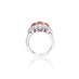 ARGYLE PINK DIAMOND AND WHITE DIAMOND RING TRILOGY RING SET IN PLATINUM & ROSE GOLD (Thumbnail 3)