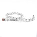 PLATINUM AND 18CT ROSE GOLD 14.06CT MODIFIED EMERALD CUT DIAMOND BRACELET WITH PINK AND BLUE DIAMOND CLASP (Thumbnail 3)