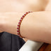 18CT YELLOW GOLD AND WHITE GOLD RUBY AND DIAMOND BRACELET (Thumbnail 6)