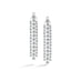 HEARTS ON FIRE – CASCADE STILETTO 18CT WHITE GOLD 3 ROW EARRINGS (Thumbnail 2)