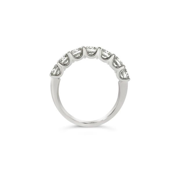 'CENTO CUT' DIAMOND ETERNITY RING IN 18CT WHITE GOLD (Image 2)