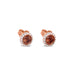 STOCKERT 18CT ROSE GOLD COGNAC AND WHITE DIAMOND EARRINGS (Thumbnail 3)