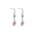 18CT WHITE GOLD AND 18CT ROSE GOLD ARGYLE PINK DIAMOND AND WHITE DIAMOND EARRINGS (Thumbnail 2)