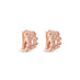 ROBERTO COIN "MAURESQUE" 18CT ROSE GOLD DIAMOND AND RUBY SET CUFF STYLE EARRINGS (Thumbnail 3)