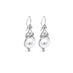 18CT WHITE GOLD MABE PEARL AND DIAMOND DROP EARRINGS (Thumbnail 2)