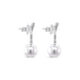 KAILIS 18CT WHITE GOLD "CHARLESTON" SOUTH SEA PEARL DROP EARRINGS (Thumbnail 4)