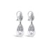 18CT WHITE GOLD GREY SOUTH SEA PEARL AND DIAMOND DROP EARRINGS (Thumbnail 2)