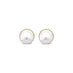 18CT YELLOW GOLD AND WHITE GOLD PEARL STUD EARRINGS (Thumbnail 1)