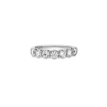 HEARTS ON FIRE 'MULTIPLICITY LOVE' 18CT WHITE GOLD 1.95CT SEVEN STONE DIAMOND RING
