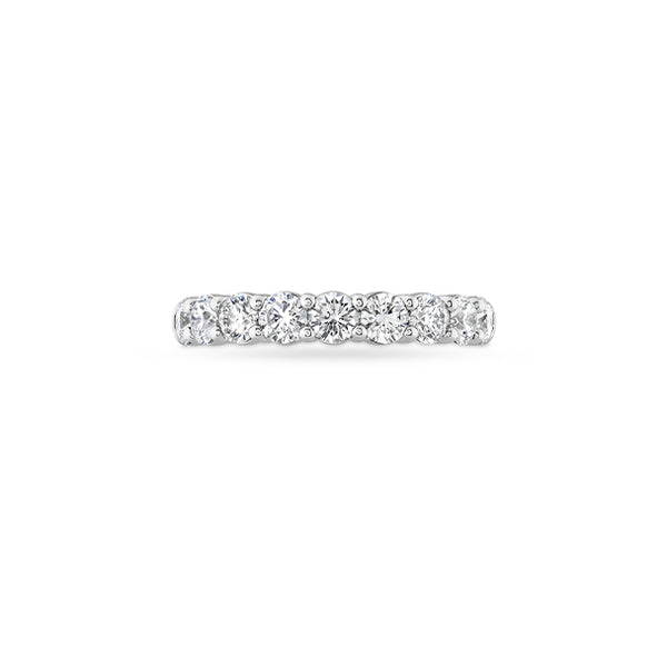 HEARTS ON FIRE 'SIGNATURE 9 STONE' 18CT WHITE GOLD 1.21CT DIAMOND RING (Image 1)