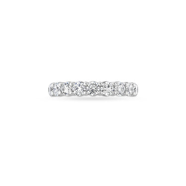 HEARTS ON FIRE 'SIGNATURE 9 STONE' 18CT WHITE GOLD 1.21CT DIAMOND RING