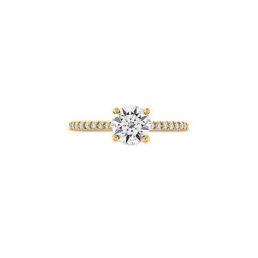 HEARTS ON FIRE 'CAMILLA' 18CT YELLOW GOLD 0.726CT DIAMOND RING