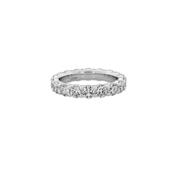 HEARTS ON FIRE 'SIGNATURE ETERNITY' 18CT WHITE GOLD 1.03CT DIAMOND RING (Image 2)