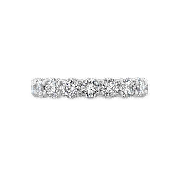 HEARTS ON FIRE 'SIGNATURE ETERNITY' 18CT WHITE GOLD DIAMOND RING (Image 1)