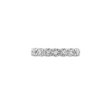 HEARTS ON FIRE 'SIGNATURE ETERNITY' 18CT WHITE GOLD 2.02CT DIAMOND RING