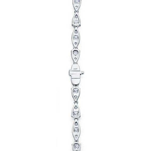 HEARTS ON FIRE 'AERIAL DEWDROP' 18CT WHITE GOLD DIAMOND BRACELET (Image 3)