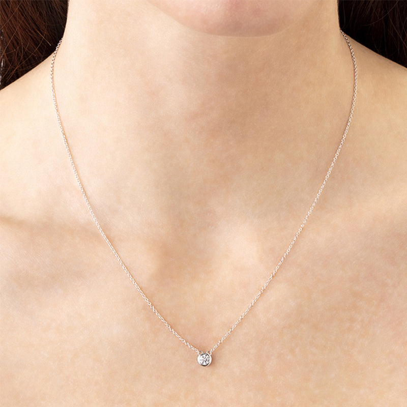 1ct diamond store solitaire pendant