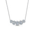 HEARTS ON FIRE 'ELLIPSE' 18CT WHITE GOLD DIAMOND NECKLACE (Thumbnail 3)