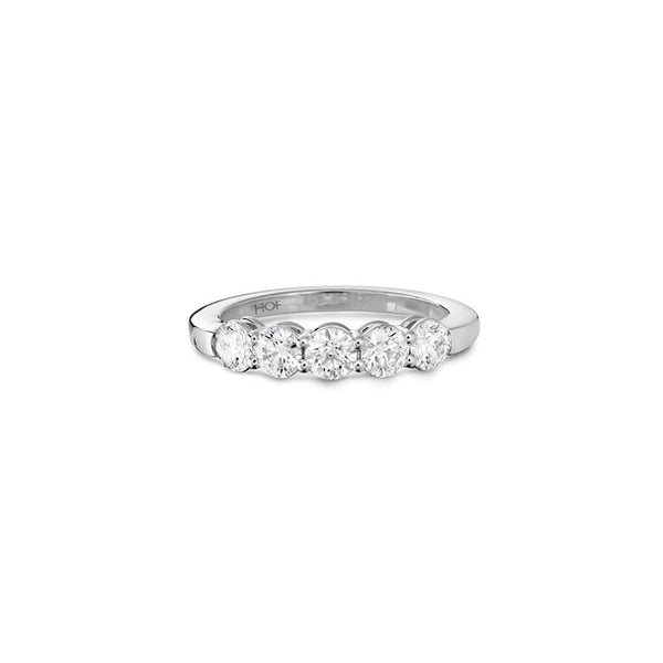 HEARTS ON FIRE MULTIPLICITY 18CT WHITE GOLD 1CT FIVE STONE DIAMOND RING (Image 2)