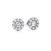 HEARTS ON FIRE 'FULFILLMENT' 18CT WHITE GOLD 1.98CT ROUND HALO DIAMOND STUD EARRINGS (Thumbnail 1)