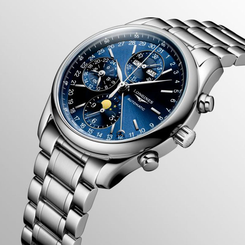 Longines master collection online triple date chronograph moonphase