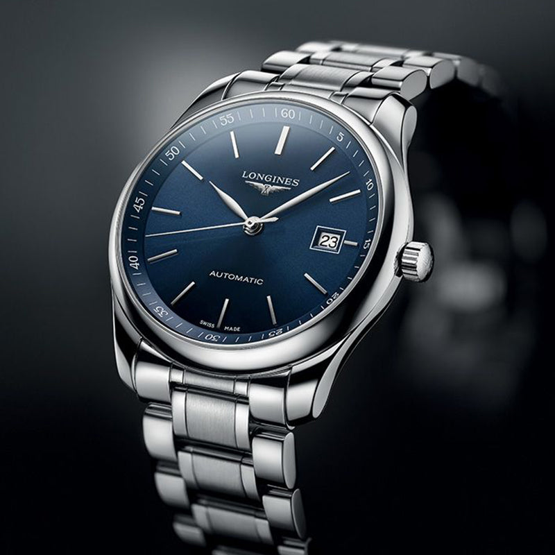 Longines master collection blue hot sale