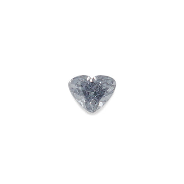 0.15CT FANCY BLUE-GREY/SI2 HEART SHAPED ARGYLE PINK DIAMOND - IGI COLLECTORS EDITION