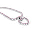 FIESSLER 18CT WHITE GOLD PINK SAPPHIRE NECKLACE (Thumbnail 3)