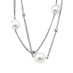 KAILIS 'OPERA CONSTELLATION' 18CT WHITE GOLD PEARL AND PINK SAPPHIRE NECKLACE (Thumbnail 1)