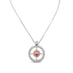ARGYLE PINK DIAMOND AND DIAMOND NECKLACE SET IN 18CT ROSE AND WHITE GOLD (Thumbnail 1)