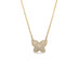 'BUTTERFLY' 18CT YELLOW GOLD DIAMOND NECKLACE (Thumbnail 2)