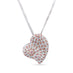 18CT WHITE GOLD AND 18CT ROSE GOLD ARGYLE PINK DIAMOND AND WHITE DIAMOND HEART SHAPED PENDANT (Thumbnail 3)